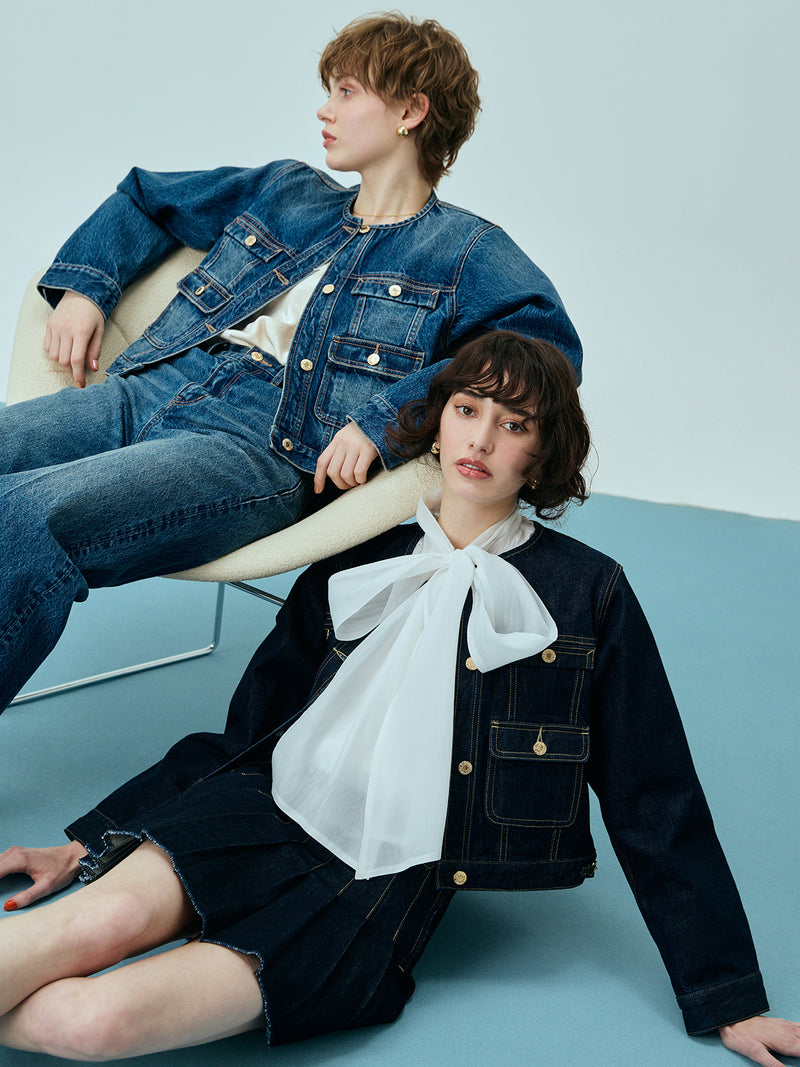 ビットデニムジャケット